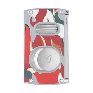 S.T. Dupont Maxijet Double Blade Kamuflaj Kırmızı Puro Kesici 3451R