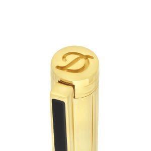 S.T. Dupont Classique Gold & Siyah Lacquer Tükenmez Kalem 045076N