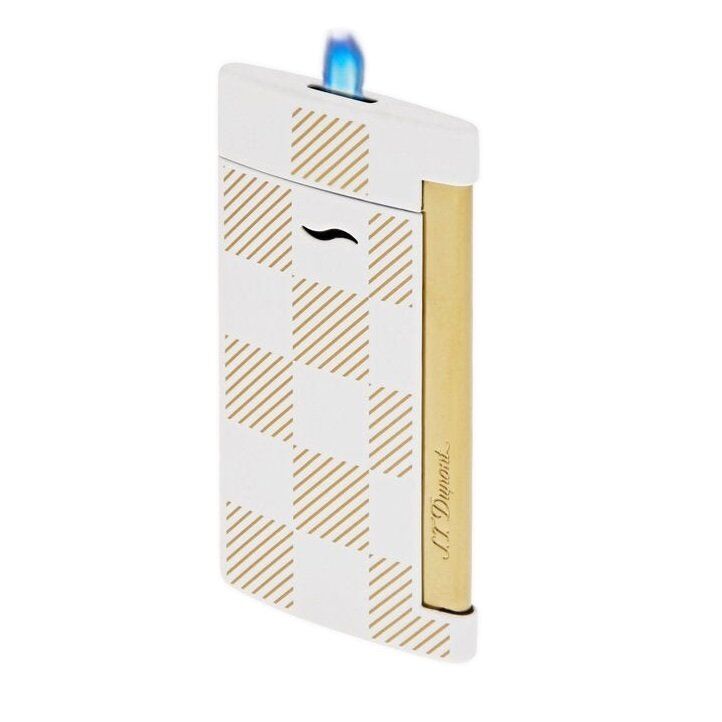 S.T. Dupont Slim 7 Damier White Çakmak 27744