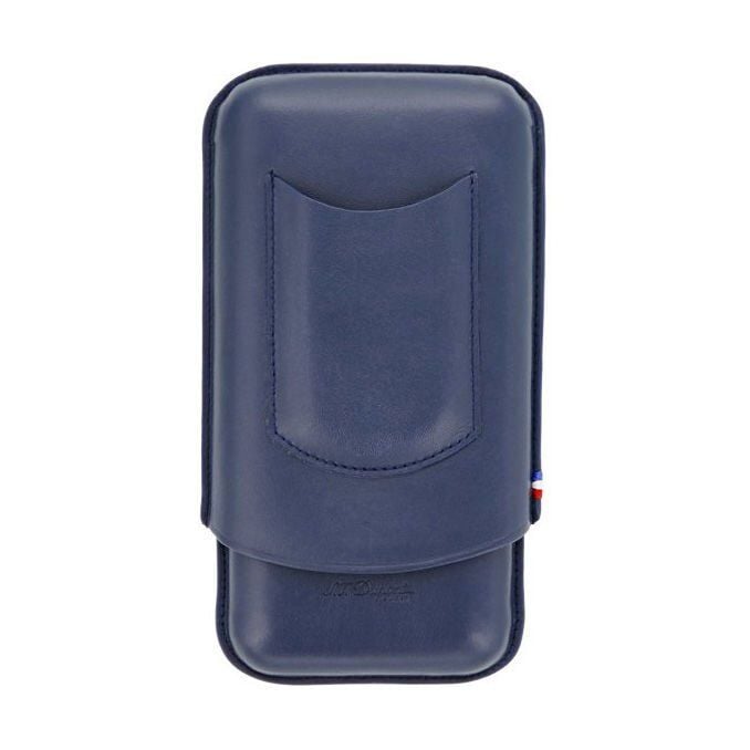 S.T. Dupont Atelier Üçlü Puro Kılıfı Lacivert 183122