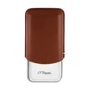 S.T. Dupont Üçlü Puro Kılıfı Kahverengi 183021