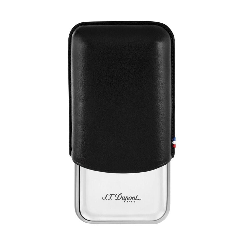 S.T. Dupont Üçlü Puro Kılıfı Siyah 183020