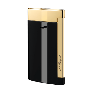 S.T. Dupont Slim 7 Siyah & Gold Çakmak 27708