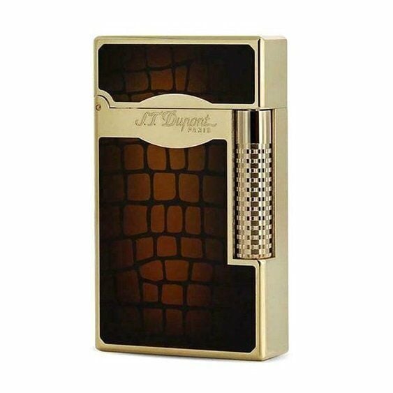 S.T. Dupont Le Grand Croco Dandy Lacquer & Gold Çakmak 23024