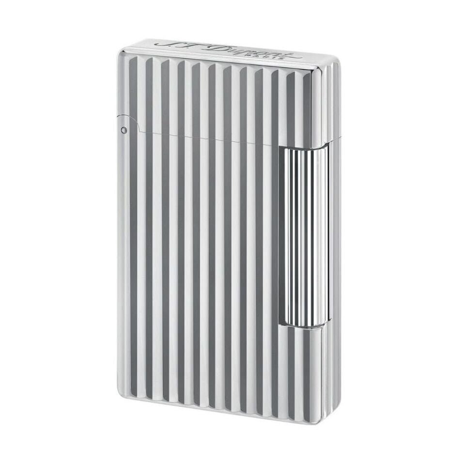 S.T. Dupont Initial Line Silver Çakmak 20802