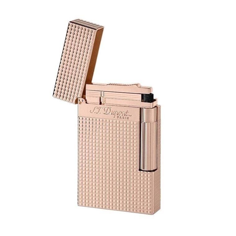 S.T. Dupont Ligne 2 Diamond Head Rose Gold Çakmak 16424