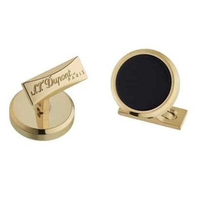 S.T. Dupont Gold & Lacquer Kol Düğmesi 5577