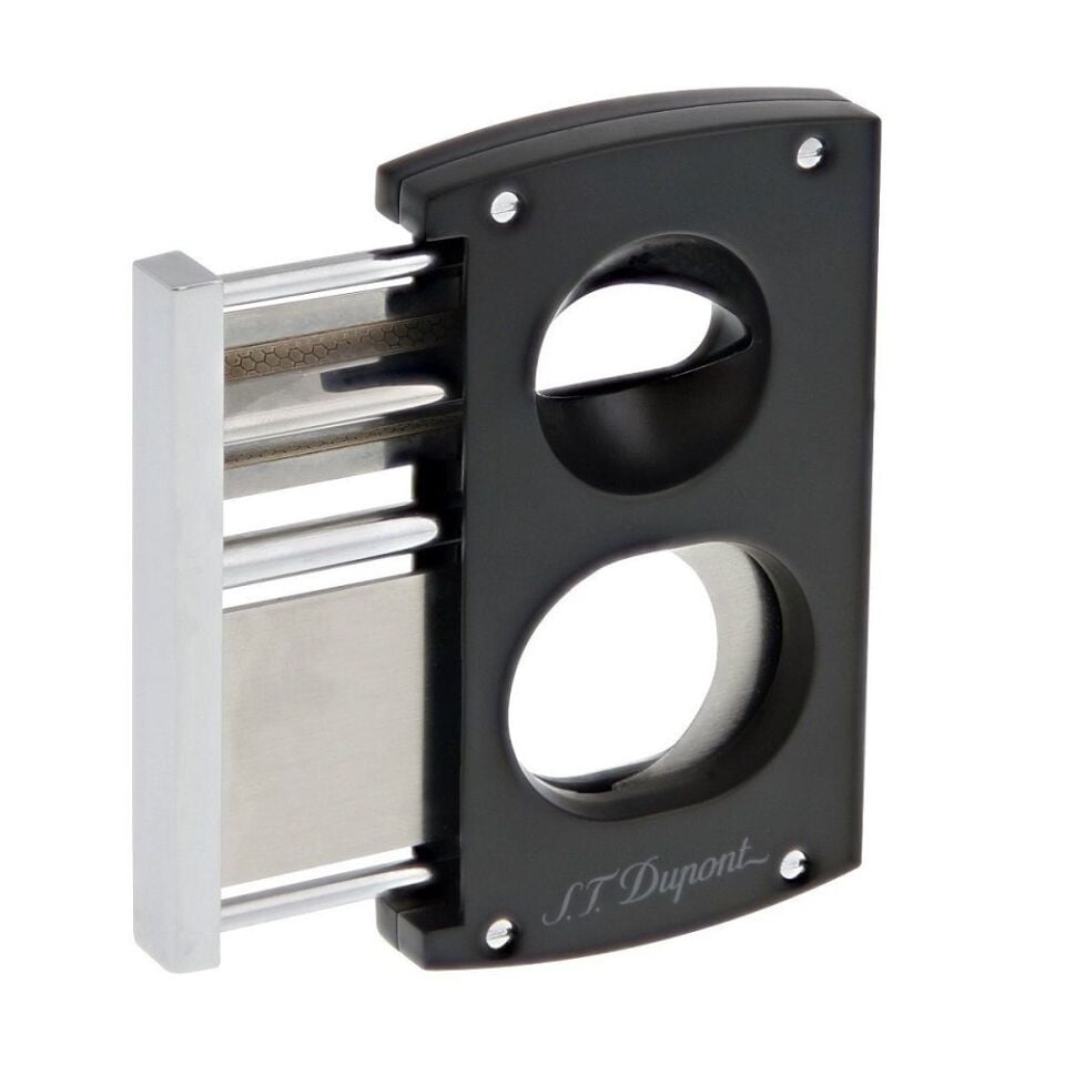 S.T. Dupont Maxijet Double Blade Siyah Puro Kesici 3419