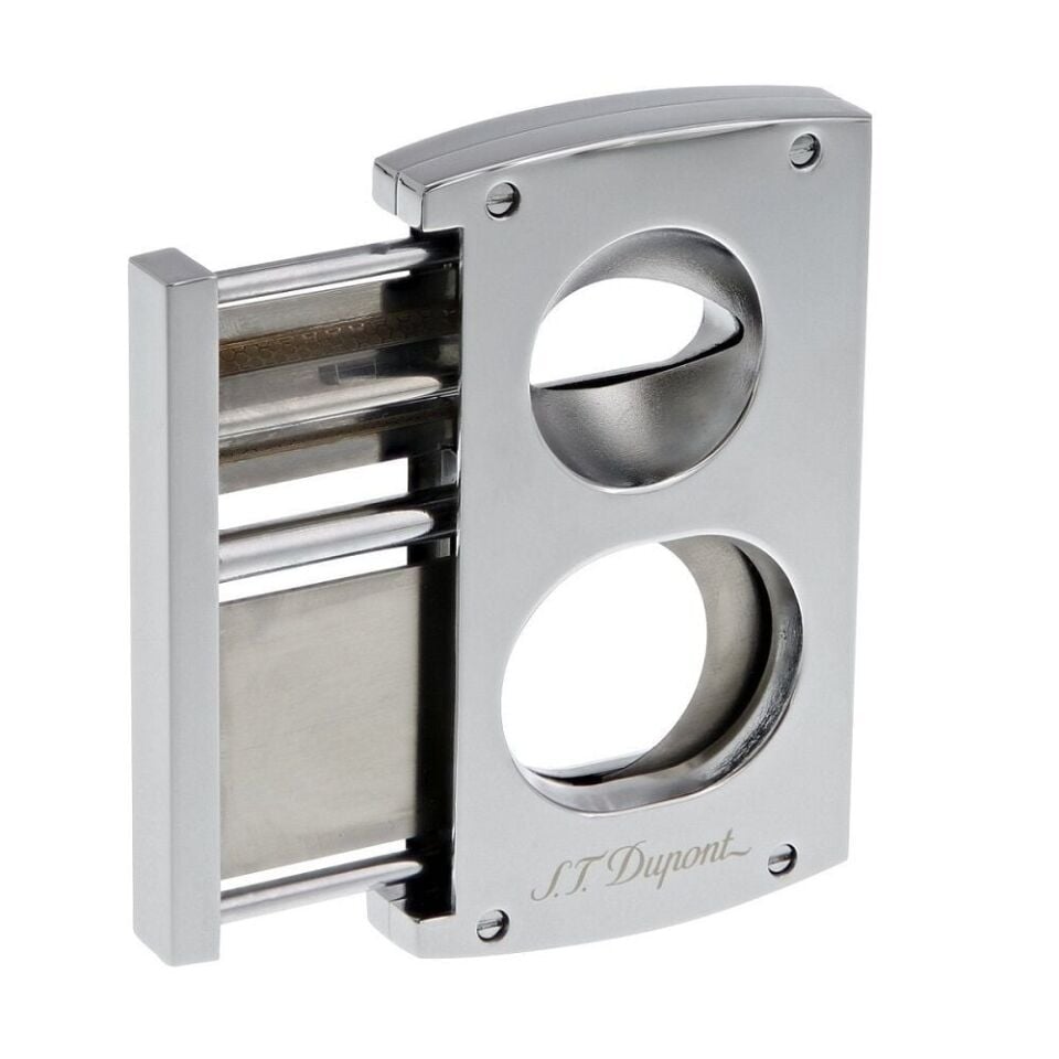 S.T. Dupont Maxijet Double Blade Krom Puro Kesici 3418