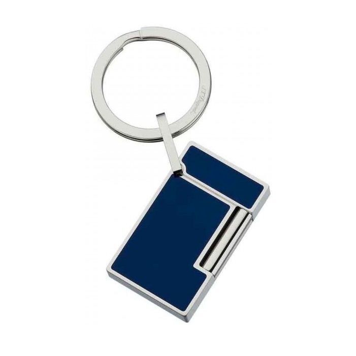 S.T. Dupont Ligne 2 Mavi Anahtarlık 3047