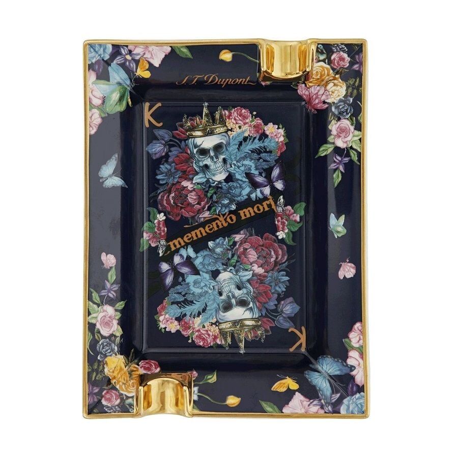 S.T. Dupont Skull & Flowers Puro Küllüğü 6410