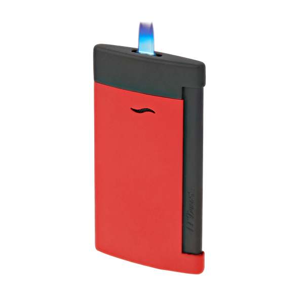 S.T. Dupont Slim 7 Mat Kırmızı & Siyah Çakmak 27749