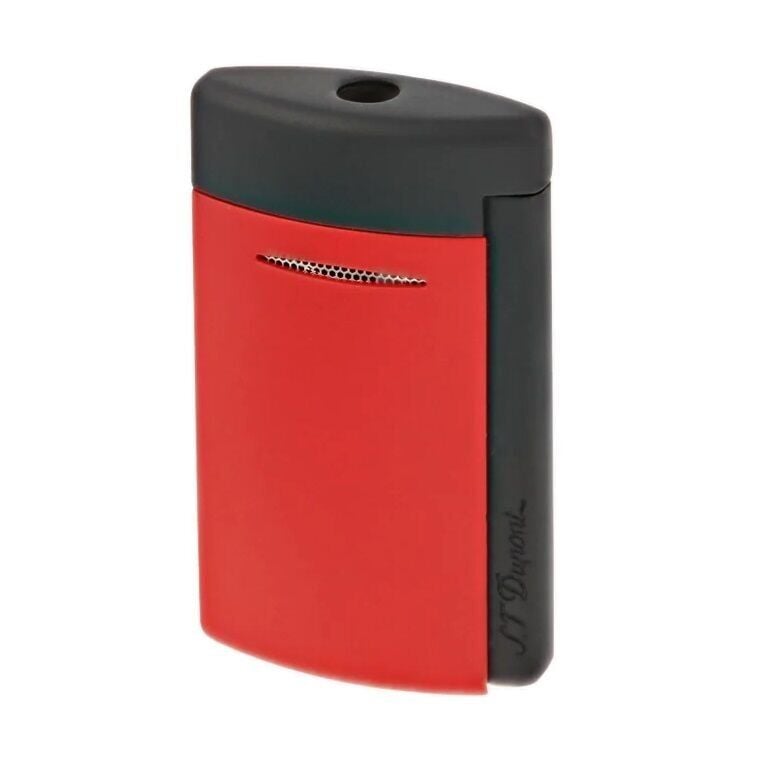 S.T. Dupont New Minijet Mat Kırmızı & Siyah Çakmak 10849