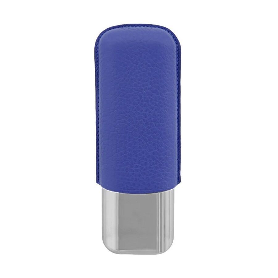 S.T. Dupont Grained Leather İkili Puro Kılıfı Mavi 183267