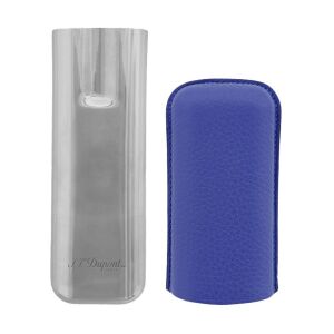 S.T. Dupont Grained Leather İkili Puro Kılıfı Mavi 183267