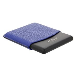S.T. Dupont Grained Leather Sigara & Sigarillo Kılıfı Mavi 183091