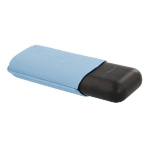 S.T. Dupont Grained Leather İkili Puro Kılıfı Turkuaz 183243