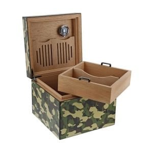S.T. Dupont Cube Kamuflaj Puro Kutusu Humidor 1317
