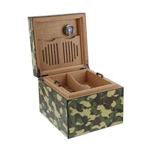 S.T. Dupont Cube Kamuflaj Puro Kutusu Humidor 1317