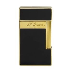 S.T. Dupont Slimmy Gold & Siyah Lacquer Çakmak 28002