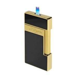 S.T. Dupont Slimmy Gold & Siyah Lacquer Çakmak 28002