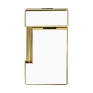 S.T. Dupont Slimmy Gold & Beyaz Lacquer Çakmak 28004