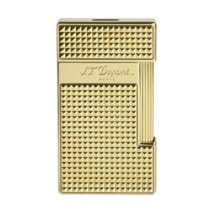 S.T. Dupont Slimmy Diamond Head Gold Çakmak 28009