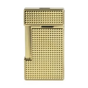 S.T. Dupont Slimmy Diamond Head Gold Çakmak 28009