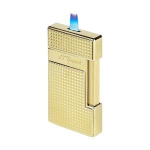 S.T. Dupont Slimmy Diamond Head Gold Çakmak 28009