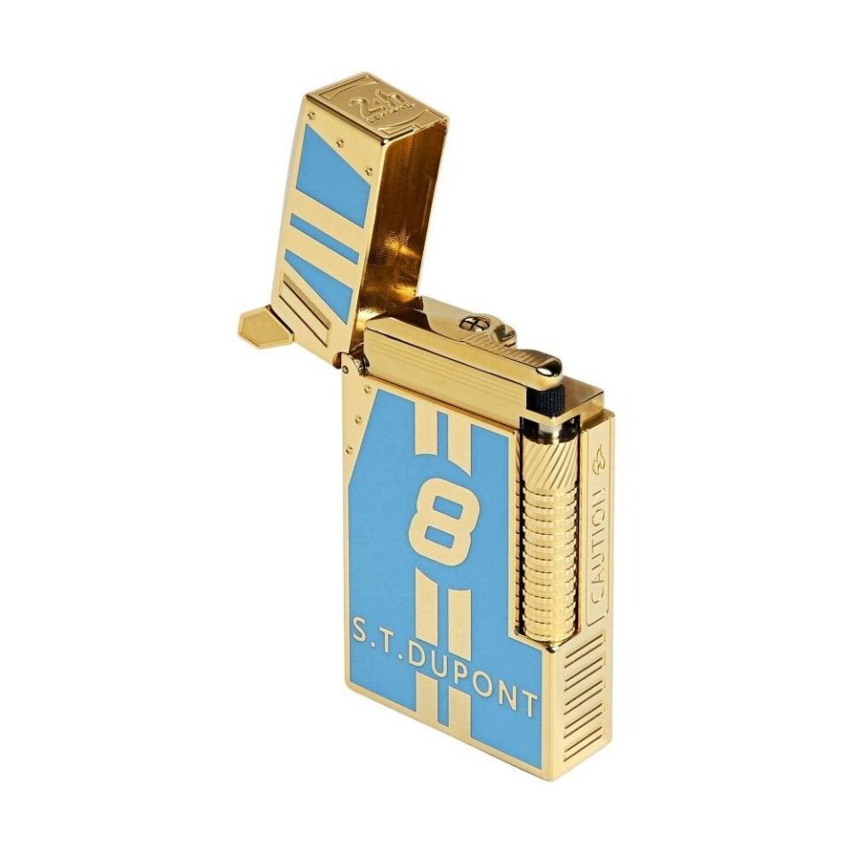 S.T. Dupont New Le Grand 24 Hours of Le Mans Çakmak & Anahtarlık Set 23088