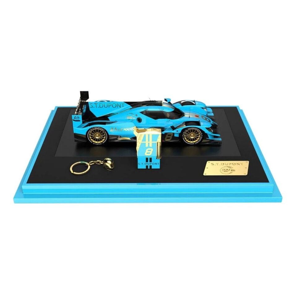 S.T. Dupont New Le Grand 24 Hours of Le Mans Çakmak & Anahtarlık Set 23088
