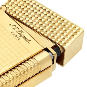 S.T. Dupont New Le Grand Diamond Head Gold Çakmak C23009