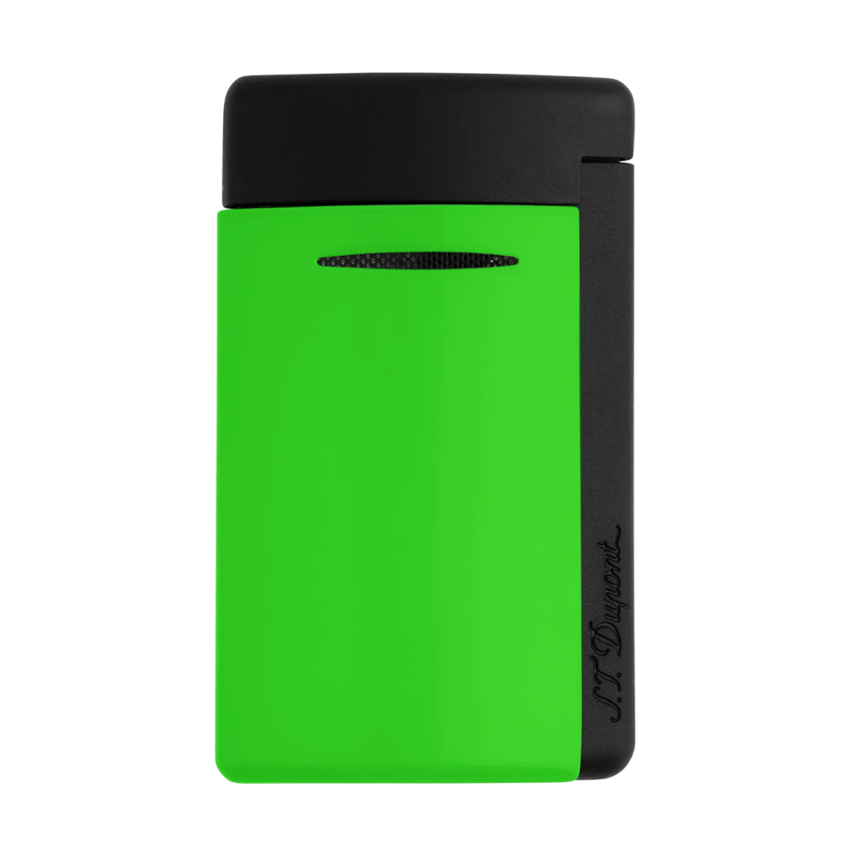S.T. Dupont New Minijet Fluo Neon Yeşil Çakmak 10872