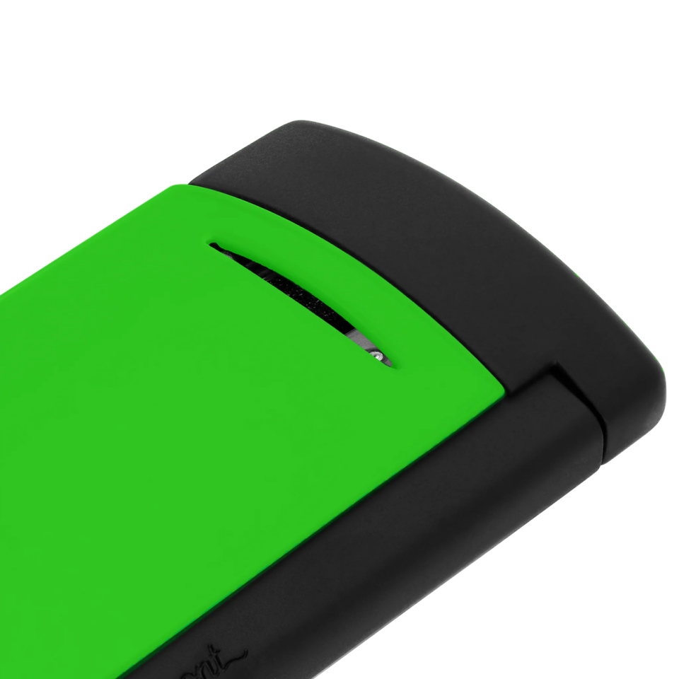 S.T. Dupont New Minijet Fluo Neon Yeşil Çakmak 10872