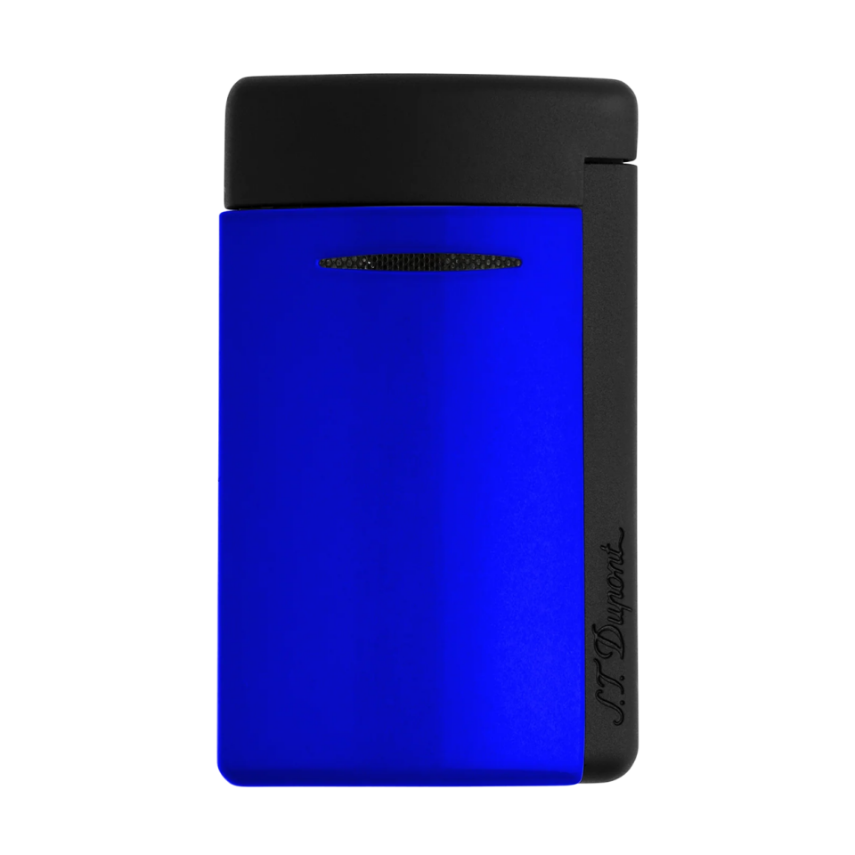 S.T. Dupont New Minijet Fluo Neon Mavi Çakmak 10871