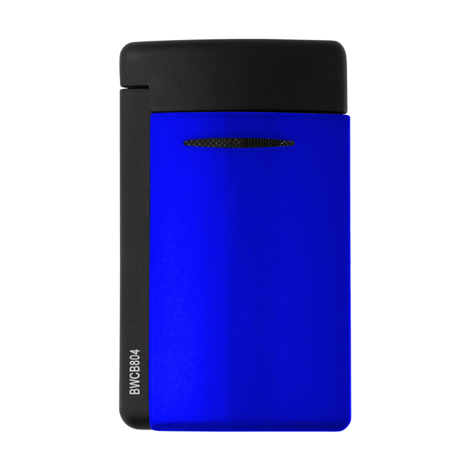 S.T. Dupont New Minijet Fluo Neon Mavi Çakmak 10871