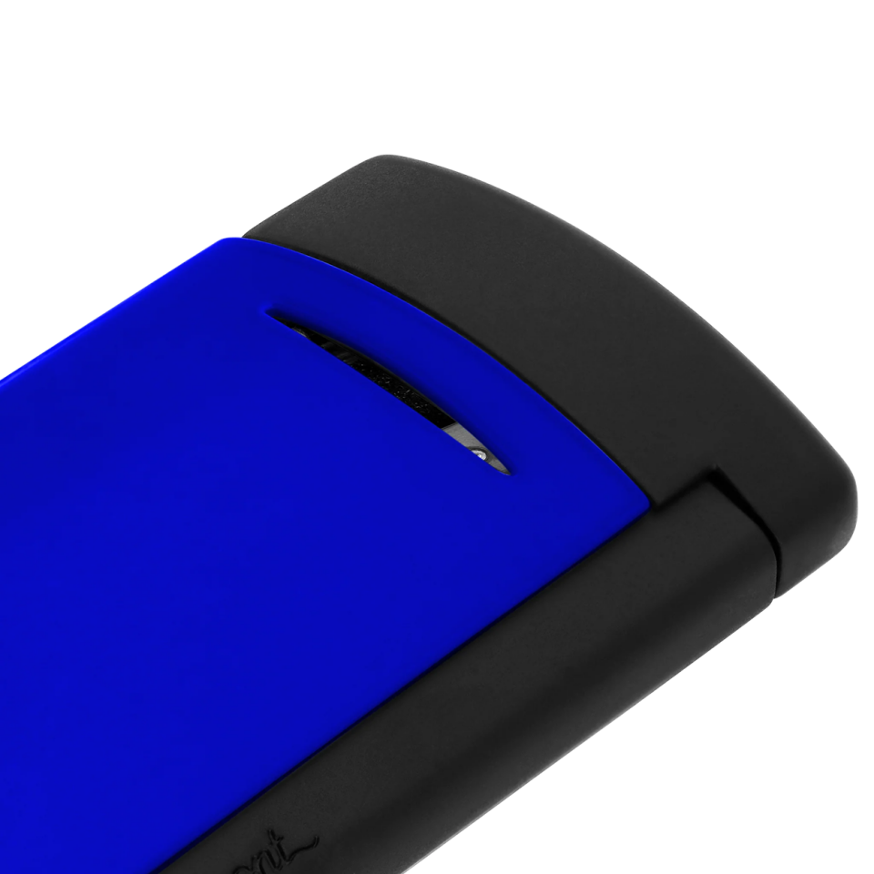 S.T. Dupont New Minijet Fluo Neon Mavi Çakmak 10871