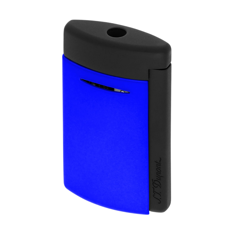 S.T. Dupont New Minijet Fluo Neon Mavi Çakmak 10871