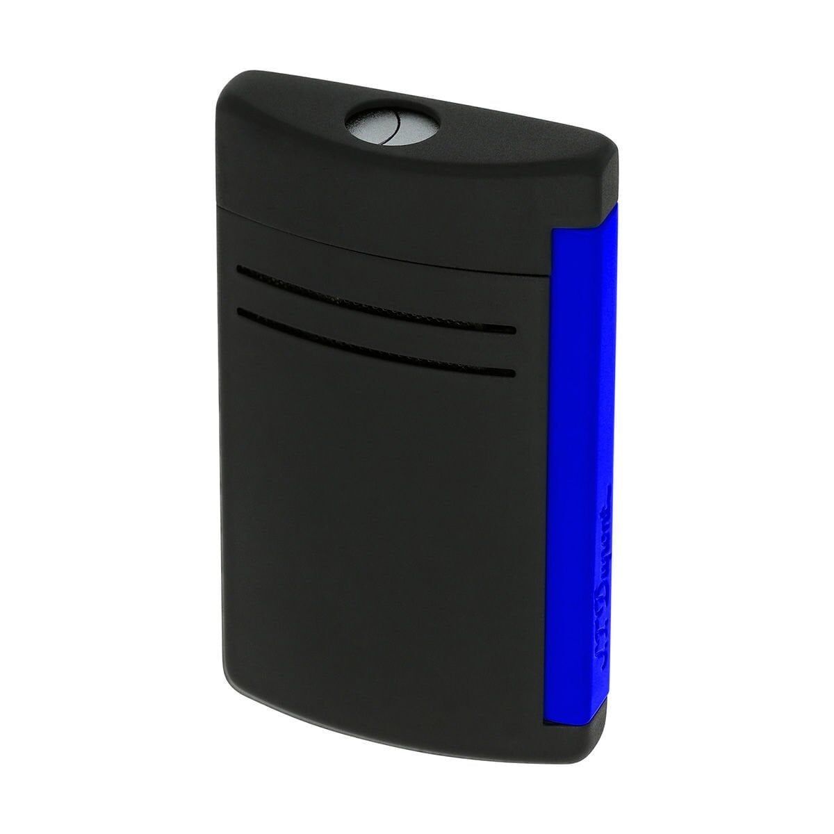 S.T. Dupont Maxijet Fluo Neon Mavi & Siyah Çakmak 20171