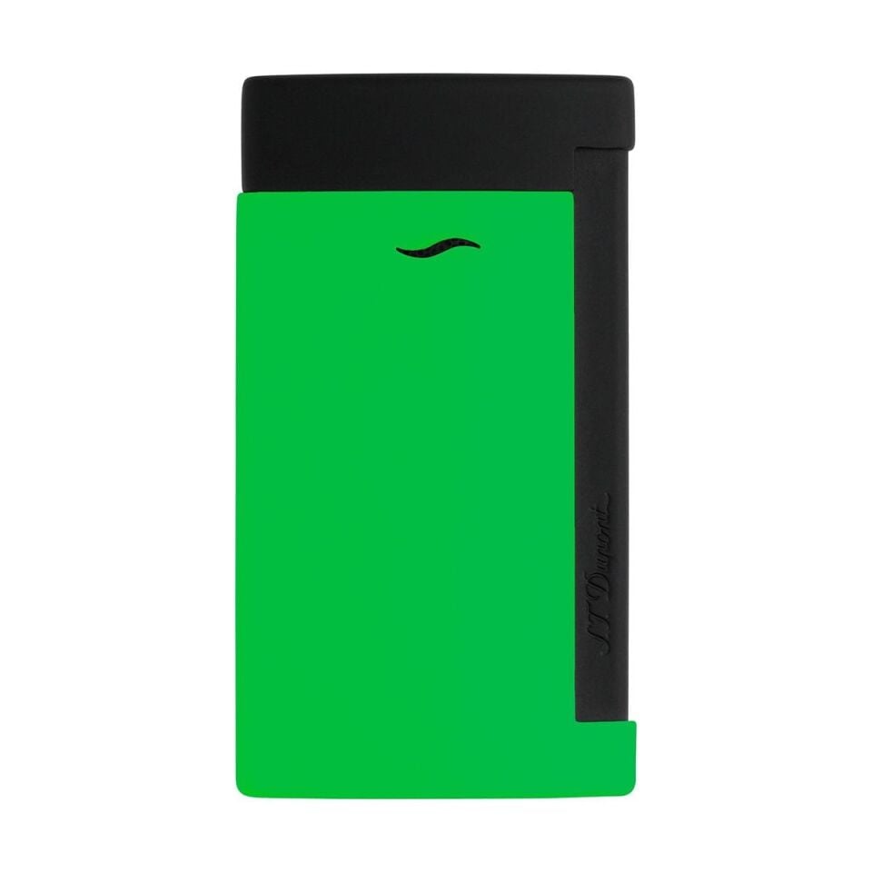 S.T. Dupont Slim 7 Fluo Neon Yeşil Çakmak 27772