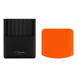 S.T. Dupont Grained Leather Sigara & Sigarillo Kılıfı Neon Turuncu 183114