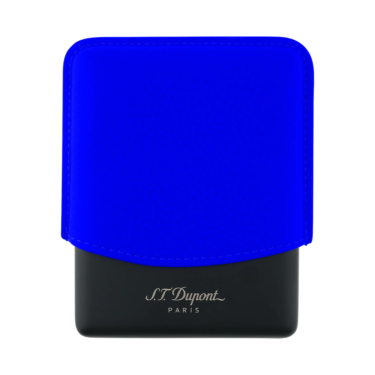S.T. Dupont Grained Leather Sigara & Sigarillo Kılıfı Neon Mavi 183116