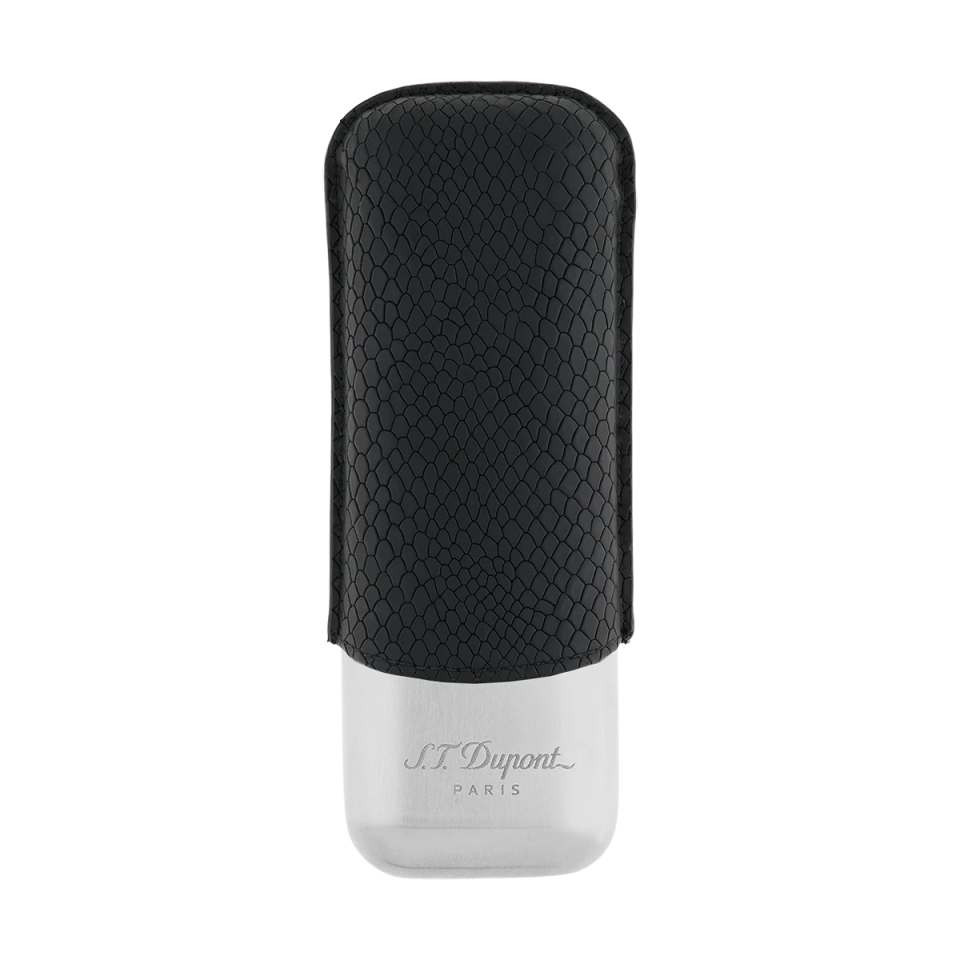 S.T. Dupont Dragon İkili Puro Kılıfı Siyah 183270