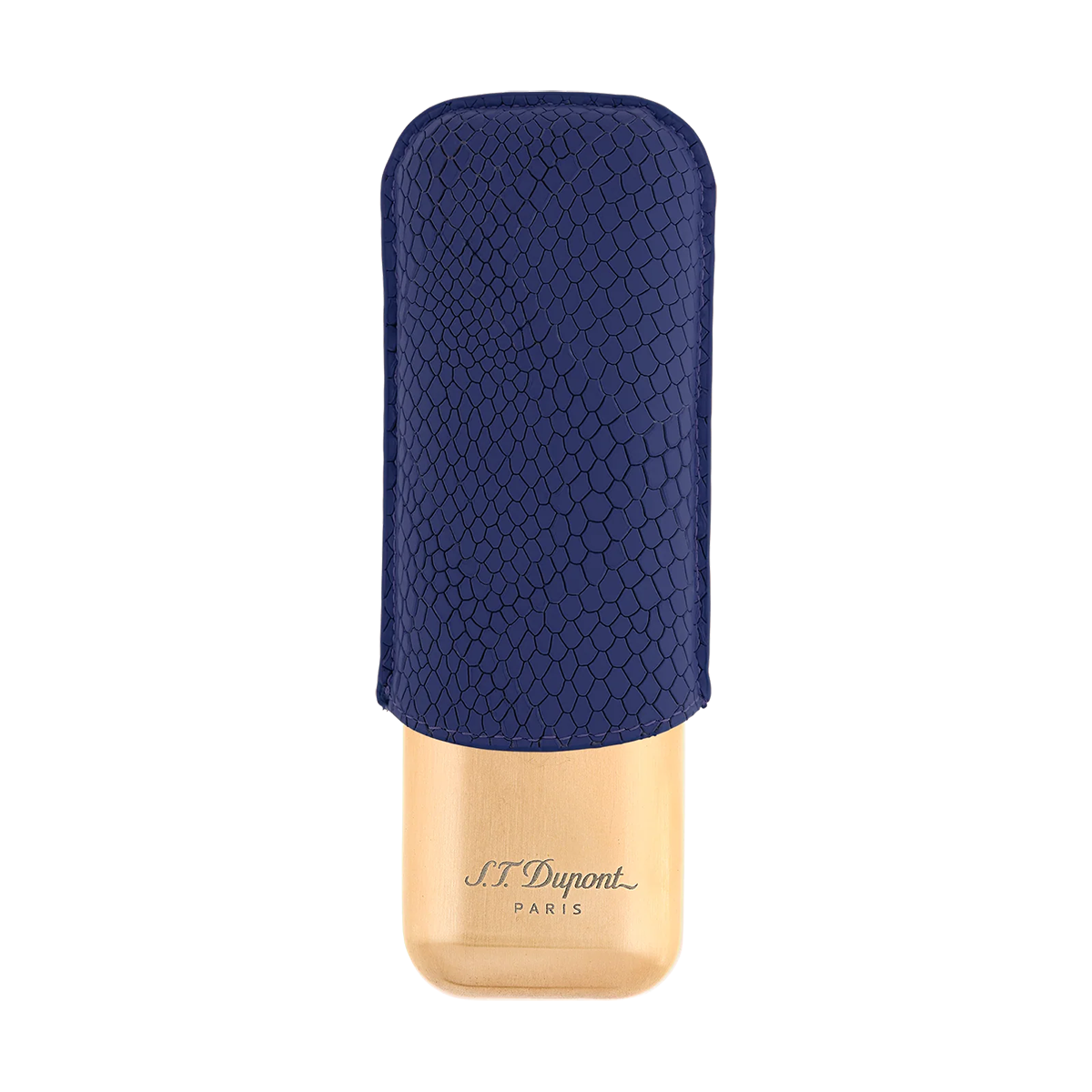 S.T. Dupont Dragon İkili Puro Kılıfı Mavi 183274