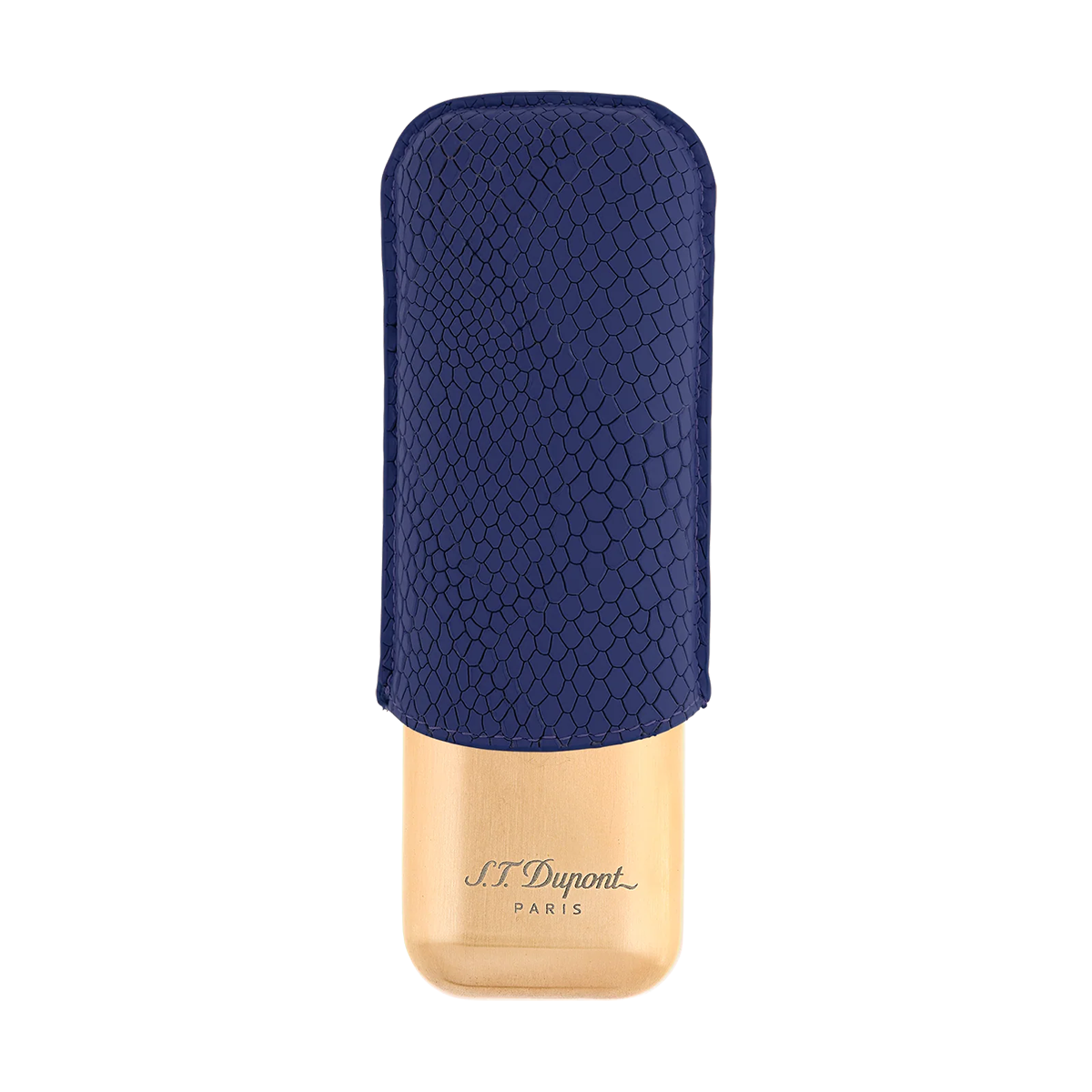 S.T. Dupont Dragon İkili Puro Kılıfı Mavi 183274