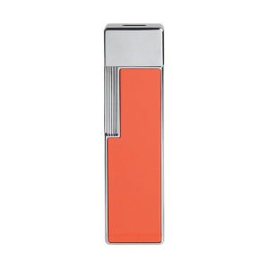 S.T. Dupont Twiggy Silver & Turuncu Lacquer Çakmak 30011