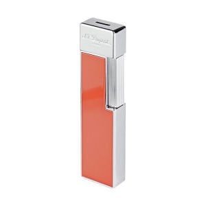 S.T. Dupont Twiggy Silver & Turuncu Lacquer Çakmak 30011