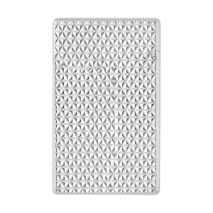 S.T. Dupont Initial Diamond Head Silver Çakmak 20820