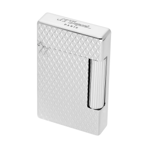 S.T. Dupont Initial Diamond Head Silver Çakmak 20820