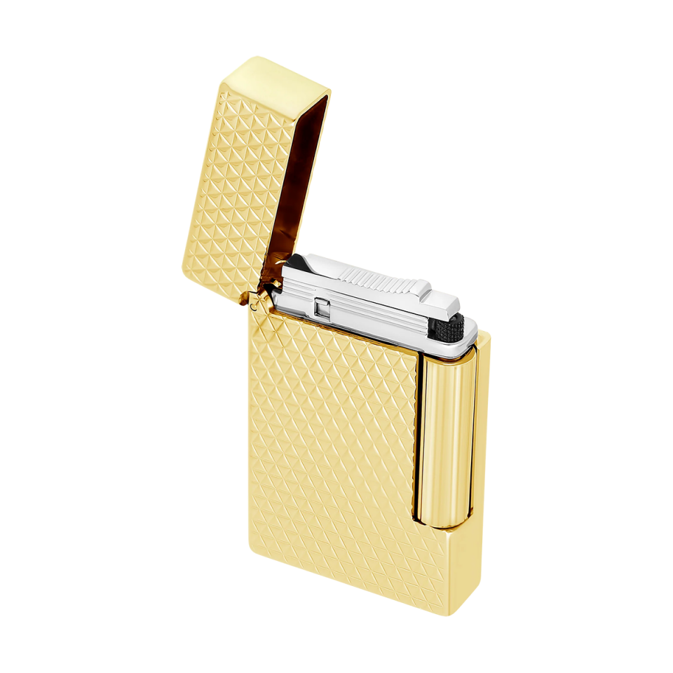 S.T. Dupont Initial Diamond Head Gold Çakmak 20821